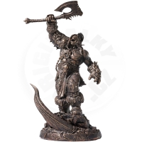Blizzard World of Warcraft Grommash Hellscream Statue