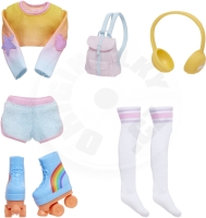 Rainbow High Fashion set Skate Social - oblečky