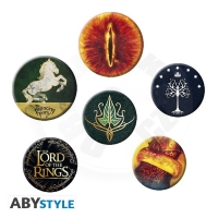 LORD OF THE RINGS - Badge Pack - Symbols LORD OF THE RINGS - Badge Pack - Symbols