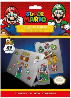 Samolepky - Nintendo Super Mario