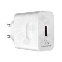 Huawei HW-110600E02 SuperCharge 66W, 6A, 1xUSB-A - bílá