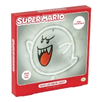 Neonová Lampička na zeď - Super Mario Boo 24cm