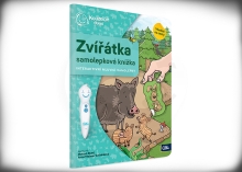 Albi Kouzelné čtení - Samolepková knížka Zvířátka Albi Kouzelné čtení - Samolepková knížka Zvířátka