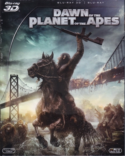 Úsvit Planety Opic 2D+3D (BD)