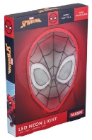 Neonová Lampička na zeď - Spiderman Mask 26cm