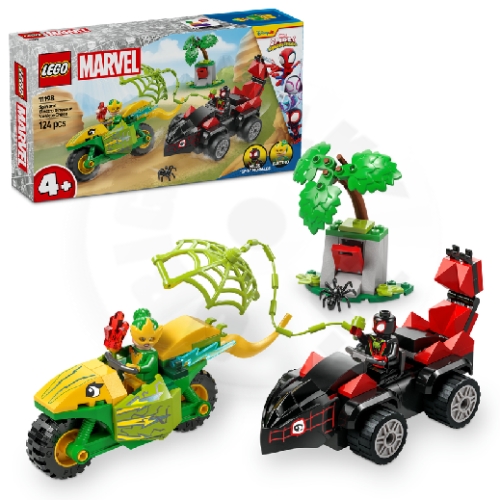 LEGO® Marvel 11198 Spin, Electro a honička s dinosauřím vozidlem_(1)