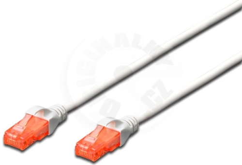 Cablexpert Patch kabel, CAT 6 UTP, šedý 1m (8454)