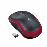 Logitech Wireless Mouse M185 - červená (PC)