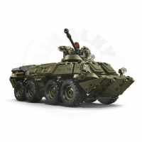 Sluban Model Bricks M38-B1251 Tank BTR-80AS IFV v měřítku 1:35 Sluban Model Bricks M38-B1251 Tank BTR-80AS IFV v měřítku 1:35