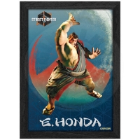 Pixel Frames PLAX Street Fighter 6: E. Honda 25x30