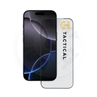Tactical Glass Shield Privacy Stealth 5D sklo pro Apple iPhone 17 Pro Black