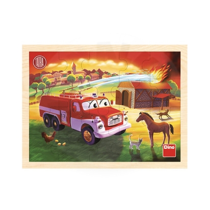 Dřevěné puzzle Tatra hasiči 20 dílků_(1)