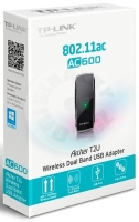 TP-Link Archer T2U WiFi5 USB adapter (AC600,2,4GHz/5GHz,USB2.0)