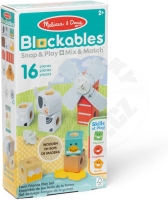 Melissa &amp; Doug Blockables Stavebnice Farma