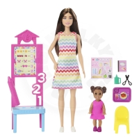 Barbie Herní set povolání - Učitelka brunetka Barbie Herní set povolání - Učitelka brunetka