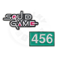 Set odznáčků - Squid Game Squid Game & Player 456 Set odznáčků - Squid Game Squid Game & Player 456