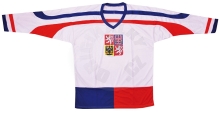 Hokejový dres ČR 2, bílý, vel. XL Hokejový dres ČR 2, bílý, vel. XL