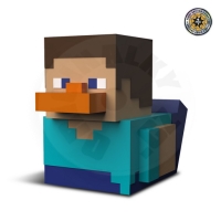 Tubbz kachnička - Minecraft Steve 1st Edition 10 cm