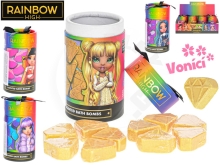 Rainbow High koupelové vonící bomby 10ks v tubě - diamanty
