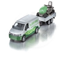 SIKU Super - VW T6 se zahradním traktorem SIKU Super - VW T6 se zahradním traktorem