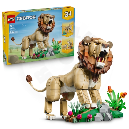 LEGO® Creator 31386 Divoká zvířata: Majestátní lev_(1)