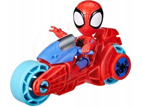 Hasbro Marvel Spidey a jeho přátelé - Spidey s motorkou (1)