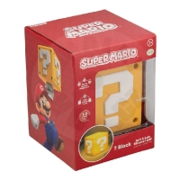 Lampička SquishyGlo - Super Mario Question Block 13 cm