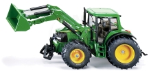 SIKU Farmer - Traktor John Deere s  čelním nakladačem, měřítko 1:32