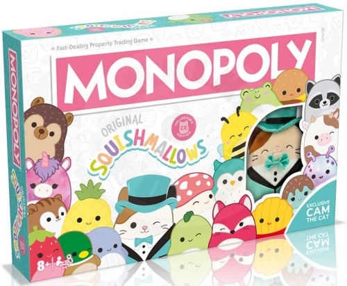 Hasbro Monopoly SQUISHMALLOWS - anglická verze