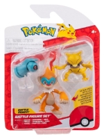 Pokémon Battle Figure 3-Pack Chimchar, Abra, Gible Pokémon Battle Figure 3-Pack Chimchar, Abra, Gible