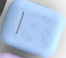 Silikonové pouzdro pro Apple AirPods - světle modrá