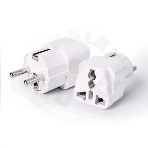 C-TECH Univerzální cestovní adaptér (přechodka) 230V (UK, USA, IT, CH, DK na EU)