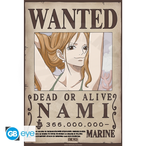 ONE PIECE - Poster Chibi 52x38 - Wanted Nami Wano_(1)