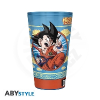 Sklenice - DRAGON BALL Goku &amp; the Flying Nimbus  400ml