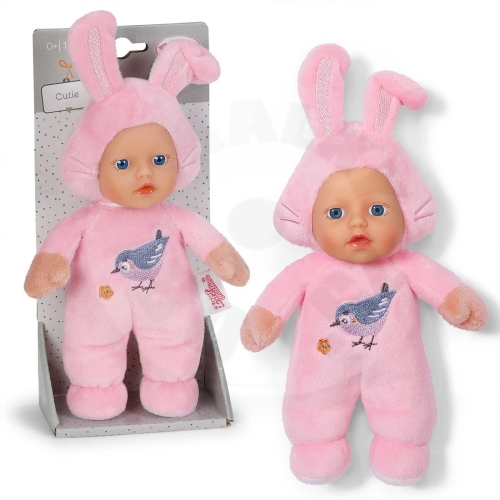 BABY born for babies Mazlíček, 18 cm - růžová
