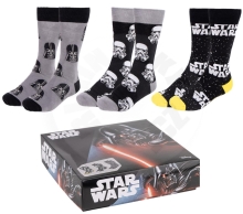 STAR WARS - Balení 3 párů ponožek Cerda (velikost 35-41)