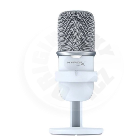 HyperX Solocast mikrofon - bílý