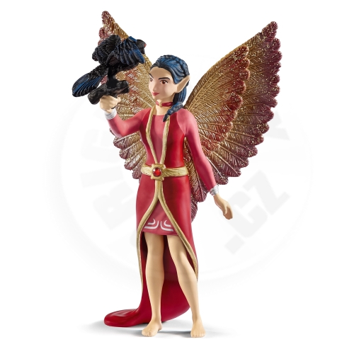 Schleich víla Nuray s havranem Munynem_(1)