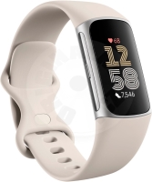 Fitbit Charge 6 Porcelain / Silver