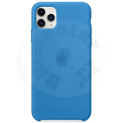 Apple iPhone 11 Pro Max Silikonový kryt - modrá