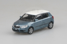 ABREX - Škoda Fabia II (2006) 1:43 - Šedá Satin Metalíza