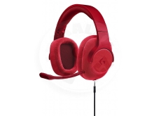Logitech G433 7.1 Gaming Headset - červená