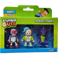 Stumble Guys 2. série 3D minifigurek – 3 figurky - Super Bones, Velocit, Dusk Dragon Stumble Guys 2. série 3D minifigurek – 3 figurky - Super Bones, Velocit, Dusk Dragon