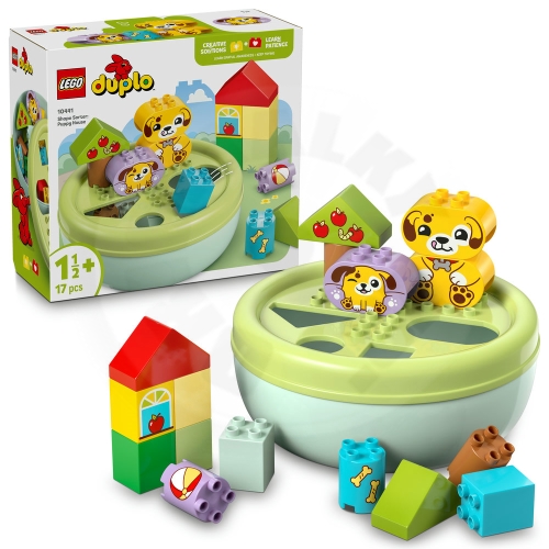 LEGO® DUPLO® 10441 Třídění tvarů: Domeček pro štěňátka_(1)