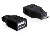 Delock redukce micro USB na USB (M/F) Delock redukce micro USB na USB (M/F)