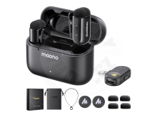 MAONO WM622 PB2 - sada kompaktních bezdrátových mikrofonů s lightning (iPhone/iPad)