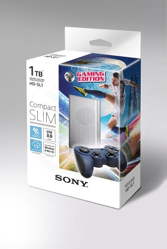 Sony Gaming Edition externí hard disk 1TB, USB 3.0 (PS4/PC)