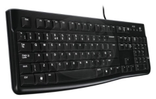 Logitech K120 klávesnice (DE Layout) - černá