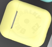 Silikonové pouzdro pro Apple AirPods - žlutá