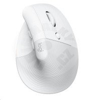 Logitech Lift Vertical bezdrátová ergonomická myš - bílá Logitech Lift Vertical bezdrátová ergonomická myš - bílá